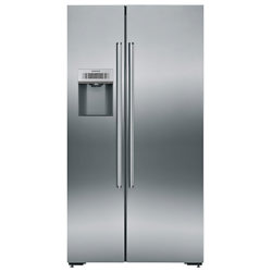 Siemens KA92DAI20G American Style Fridge Freezer, A+ Energy Rating, Stainless Steel